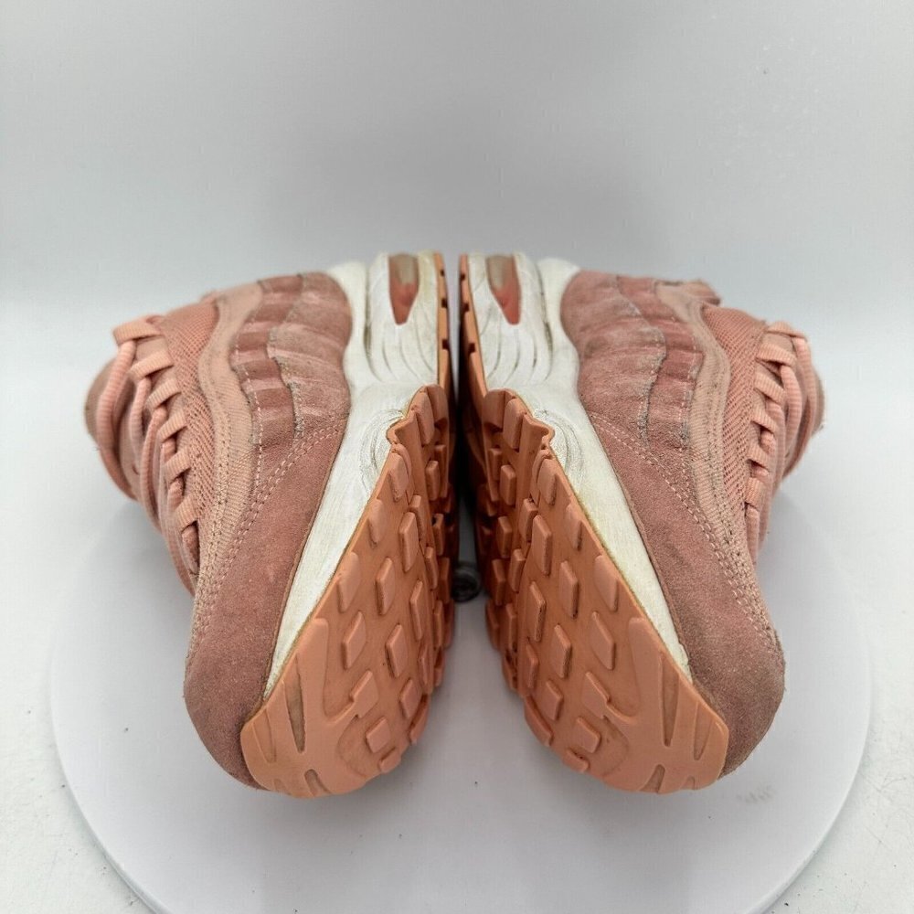 Nike Air Max 95 Sz 7Y Women 8.5 BQ7222-600 Coral Stardust Pink White Shoes - Picture 9 of 14